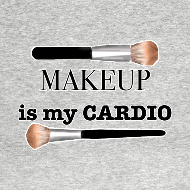 makeup is my cardio by basiaradkowska